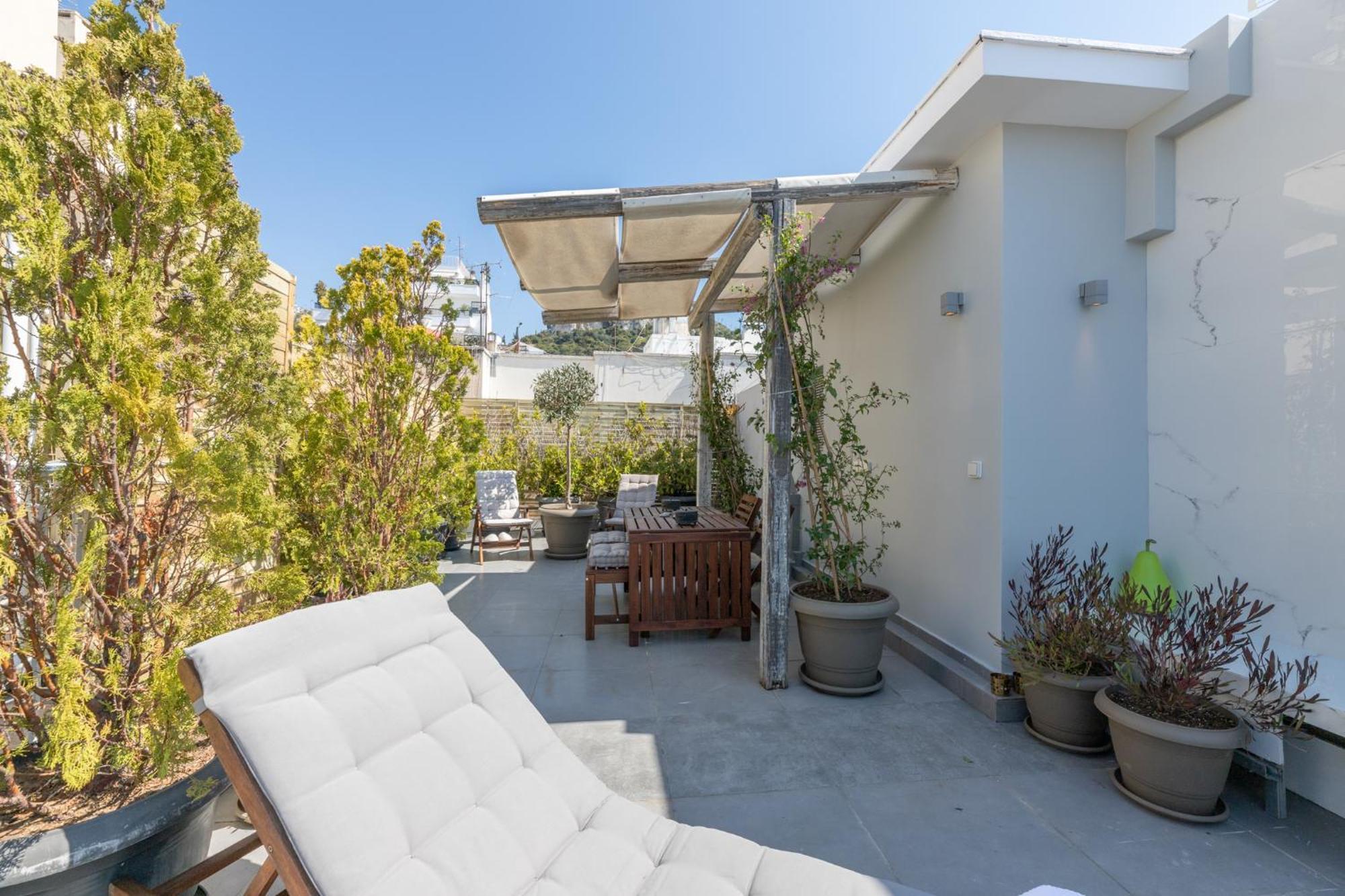 Top Kolonaki Studio+Terrace Stunning Acropolis Views Atene Esterno foto