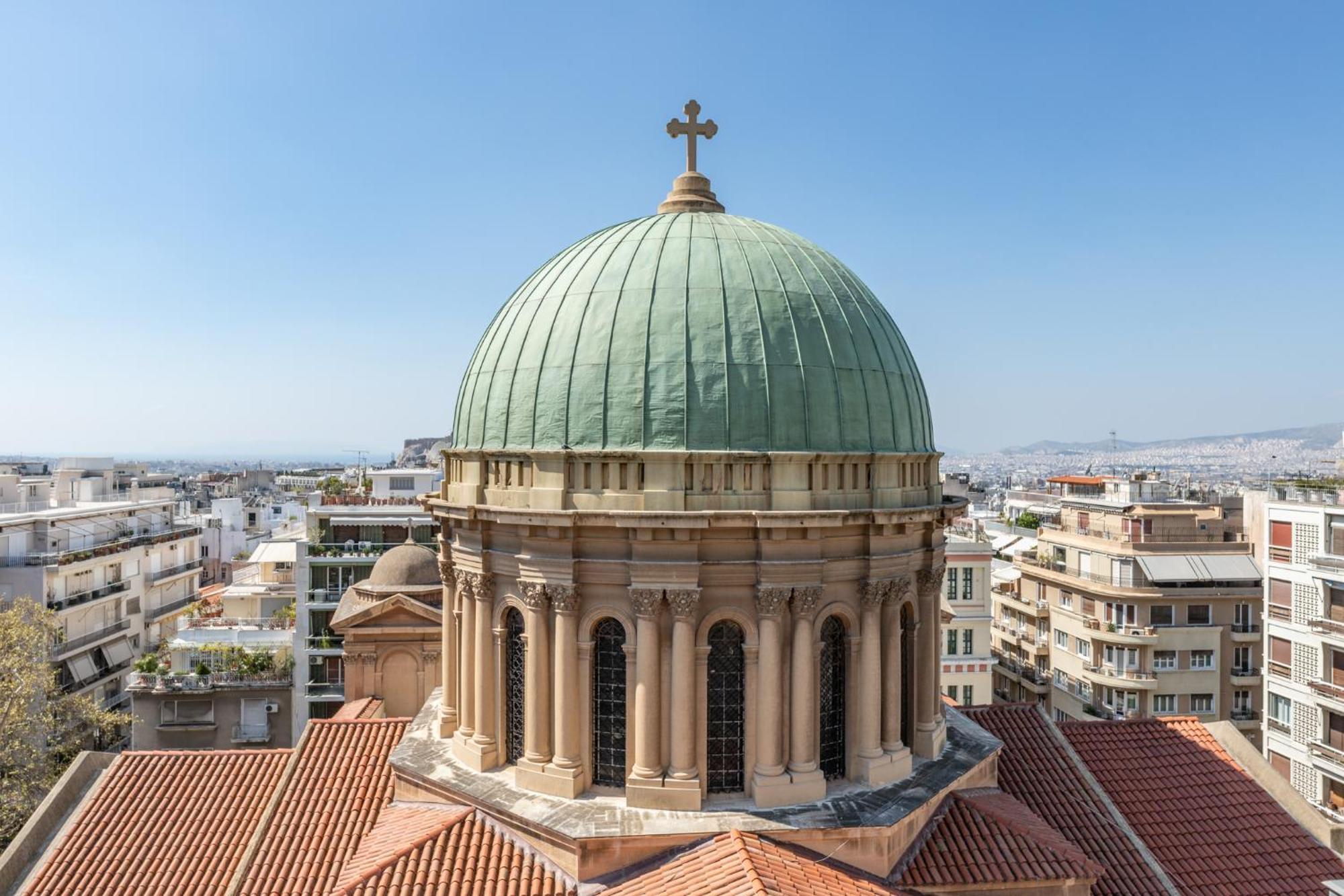 Top Kolonaki Studio+Terrace Stunning Acropolis Views Atene Esterno foto