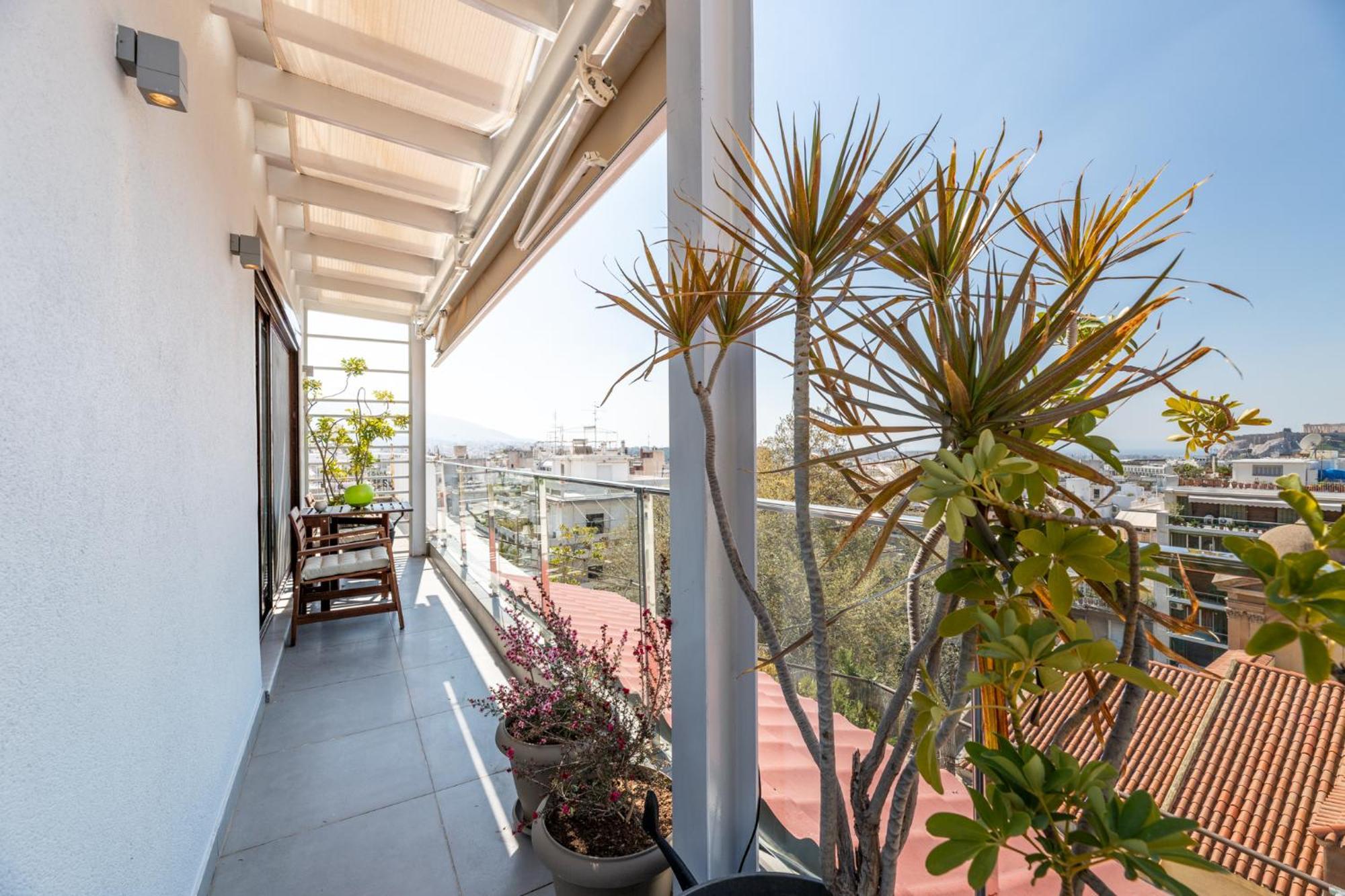 Top Kolonaki Studio+Terrace Stunning Acropolis Views Atene Esterno foto