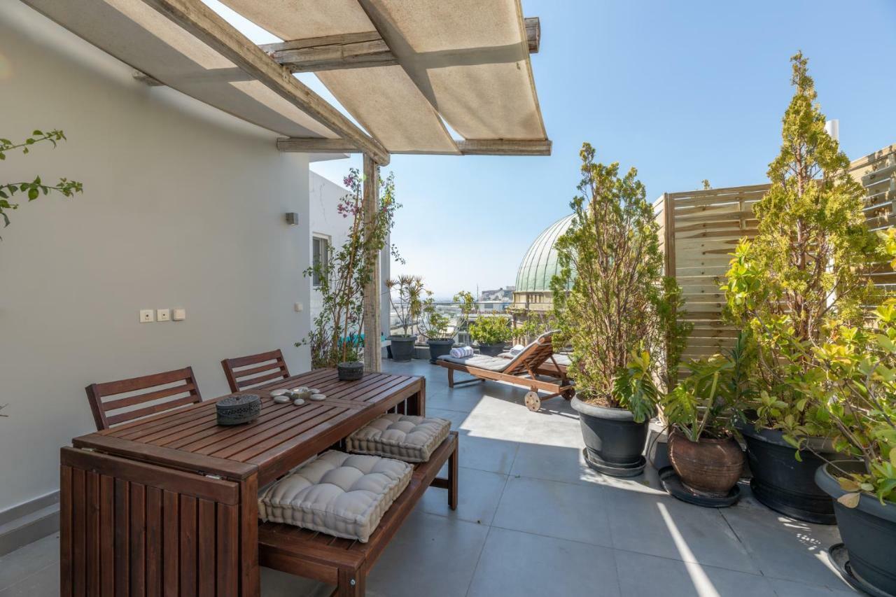 Top Kolonaki Studio+Terrace Stunning Acropolis Views Atene Esterno foto