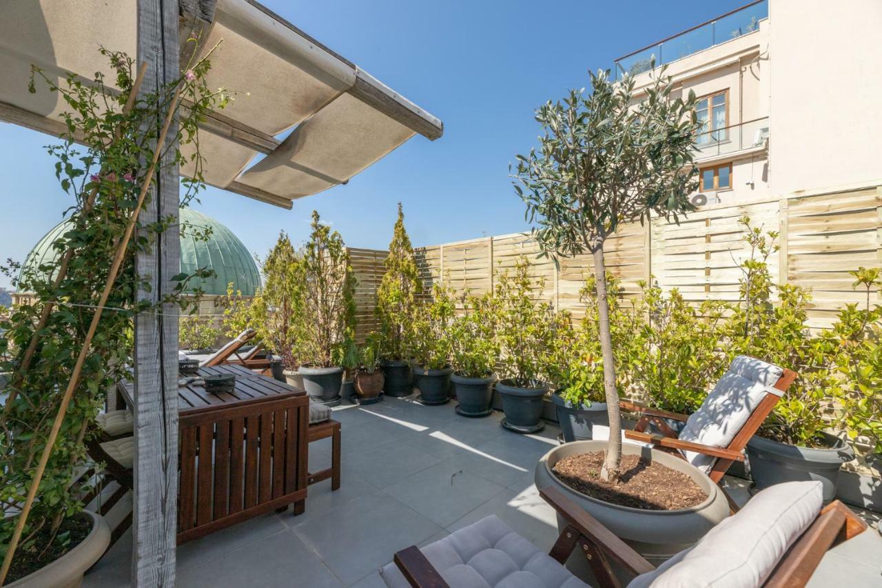 Top Kolonaki Studio+Terrace Stunning Acropolis Views Atene Esterno foto