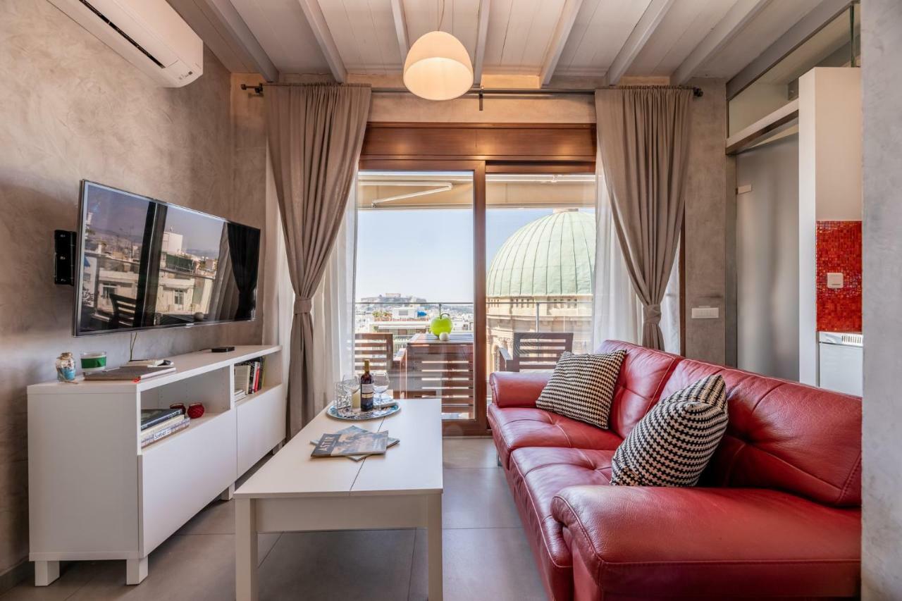 Top Kolonaki Studio+Terrace Stunning Acropolis Views Atene Esterno foto